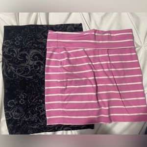 Lot of two mini skirts super cute! Size Small